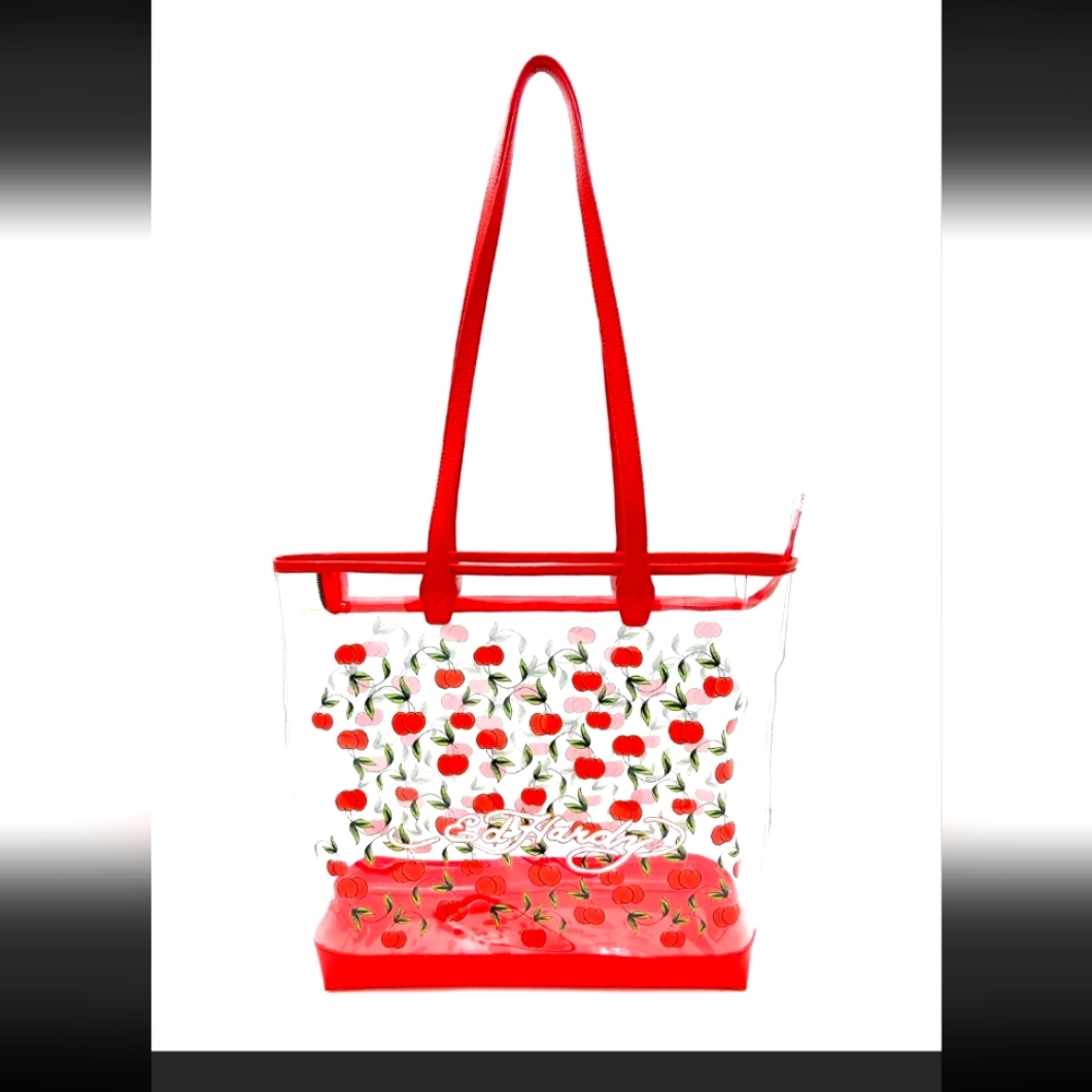 NWT ED HARDY CHERRY 🍒 TOTE MSRP $160